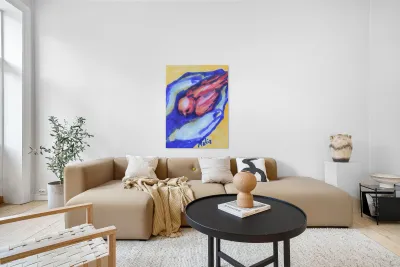 3 by 4 aspect ratio     Hands Hoding Bird     202 Reproduction