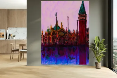 3 by 4 aspect ratio   Piazza San Marco     Venice Reproduction