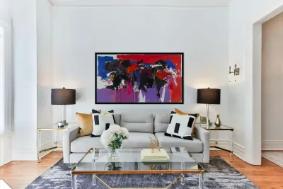 Warpaint Protest – Pop Portrait Art Print Reproduction