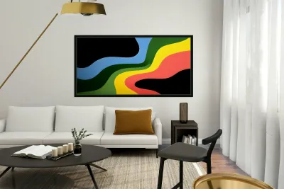 Wavelength – Modern Abstract Art Print Reproduction