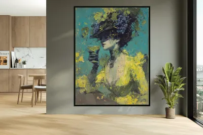 L’Elixir du Vignoble – The Vineyard Elixir Vintage Poster Art Print Reproduction