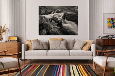 River Tummel Rapids Reproduction