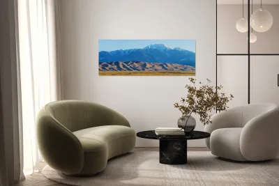 Colorado Great Sand Dunes Panorama Pt 2 Reproduction