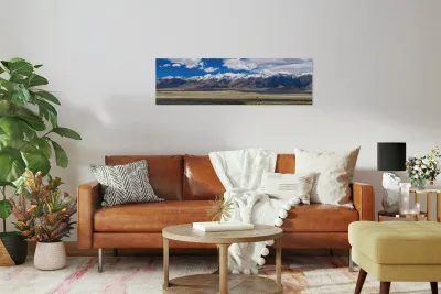 Colorado San de Cristo Mountains Panorama View Reproduction