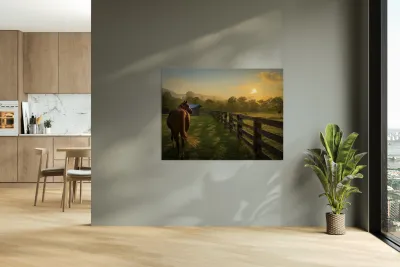 Stillness over  Banner Elk Reproduction