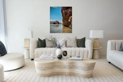 Topock Gorge Colorado River vertical Reproduction