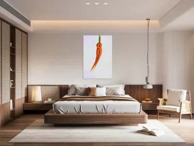 Dancing Carrot Wall Art Reproduction