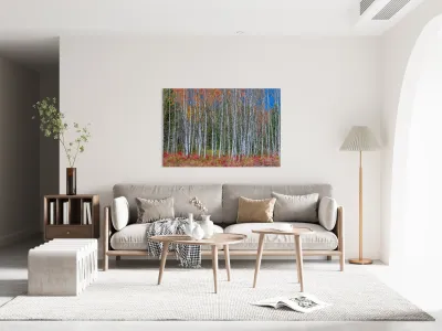 Aspen Grove Symphony Autumns Embrace Reproduction