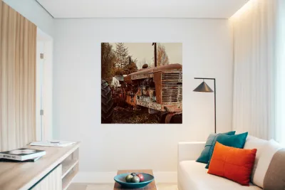 Vintage Farmall Tractor Reproduction