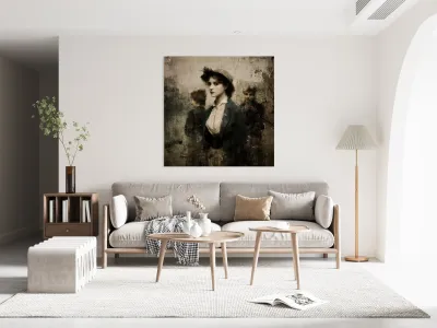 Painted in Shadows Reproduction