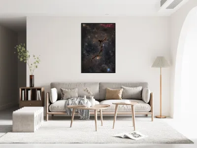 Seahorse Nebula - Barnard 150 Reproduction