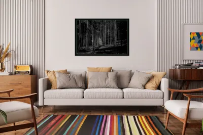 Infrared Luminescence on Artist Road Reproduction