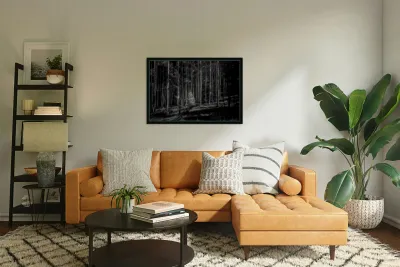 Infrared Luminescence on Artist Road Reproduction