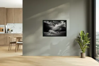 Divine Light   Wyoming Storm Theater Reproduction