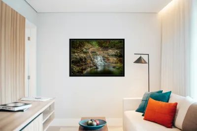 Small falls on Kitchen Creek Reproduction