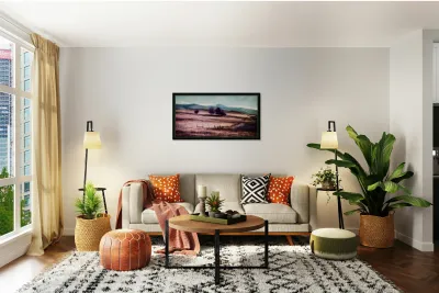 Lavender Dreams of the High Plains Reproduction