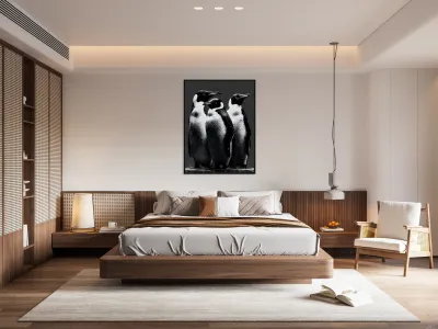 The Council – Emperor Penguins Print Reproduction