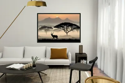 Whispering Plains – Saola Print Reproduction