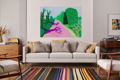 David Hockney 3 Reproduction