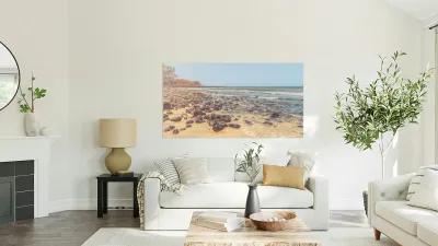 Retro Rocky Dusk Reproduction