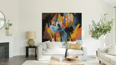 OUSWALDO GUAYASAMIN  41 Reproduction