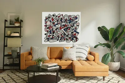 JEAN DUBUFFET 1 Reproduction