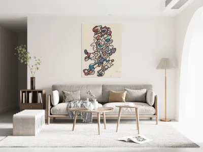 JEAN DUBUFFET 26 Reproduction