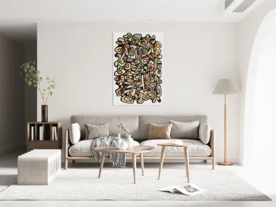 JEAN DUBUFFET 29 Reproduction