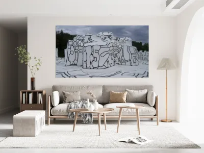 JEAN DUBUFFET 30 Reproduction
