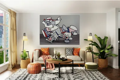 JEAN DUBUFFET 40 Reproduction