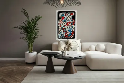 JEAN DUBUFFET 46 Reproduction