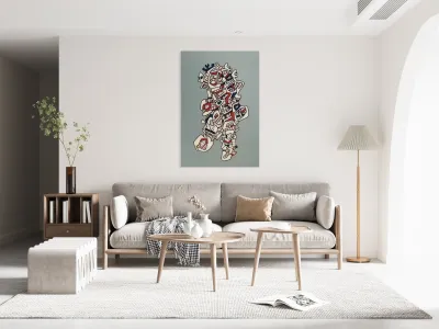 JEAN DUBUFFET 50 Reproduction