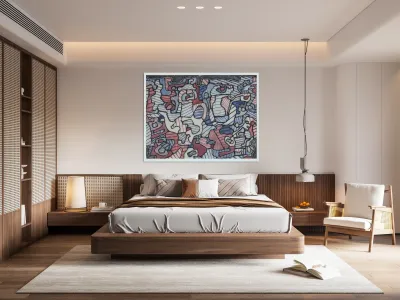 JEAN DUBUFFET 58 Reproduction