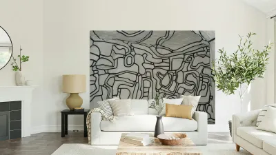 JEAN DUBUFFET 70 Reproduction