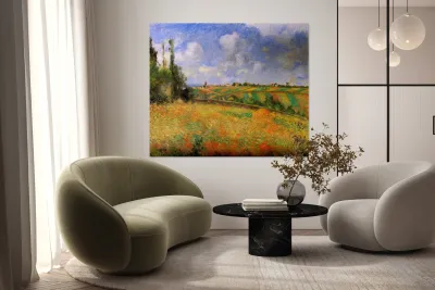 Fields Camille Pissarro Reproduction