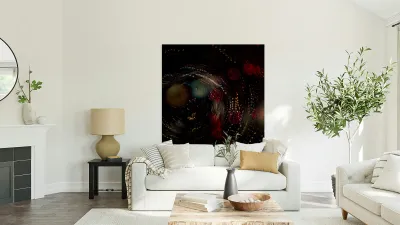 Spiral of Holiday Light Reproduction