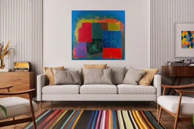 John Hoyland 25 Reproduction