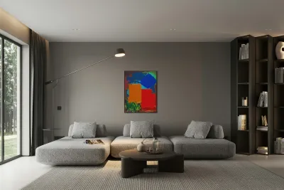 John Hoyland 41 Reproduction