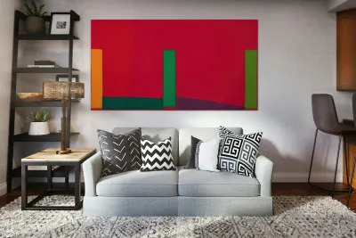 John Hoyland 42 Reproduction