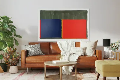 John Hoyland 55 Reproduction