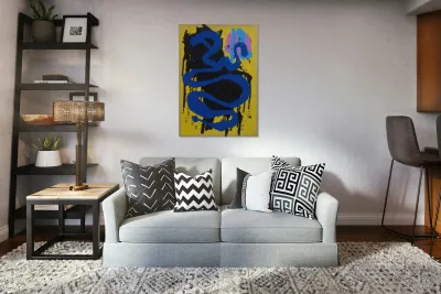 John Hoyland 58 Reproduction