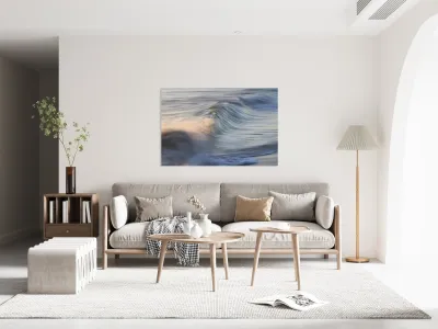 Blue Swell with Splash  48.32 Reproduction