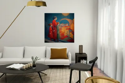 The Joy of Falling Snow Reproduction