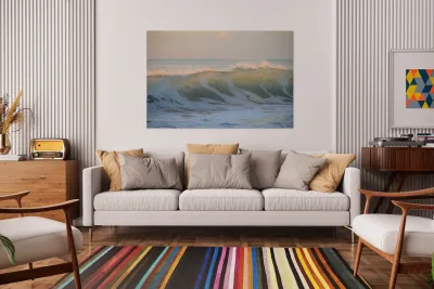 Pink Dawn Wave  60.40 Reproduction