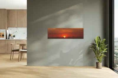 Red Dawn With Clouds  96.29 Reproduction