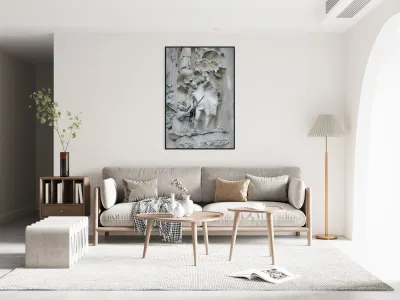 Nativity Façade La Sagrada Família Temple Expiatori de la Sagrada Família Barcelona Spain Reproduction