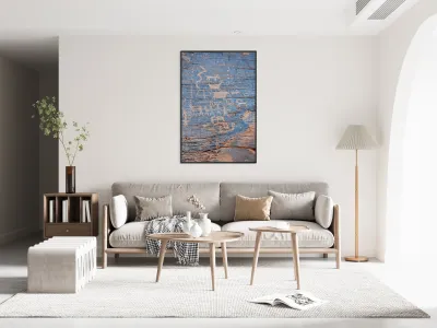 Petroglyphs in Valley of Fire State Park Nevada USA Reproduction