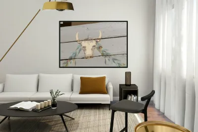 Painted gate at the Plaza de Toros Bullring  Ronda Málaga Andalusia Spain Reproduction