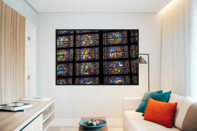 Notre Dame Cathedral Paris Île de France France Reproduction