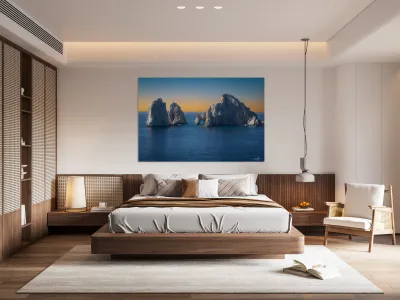 Sunset Over the Arch Reproduction